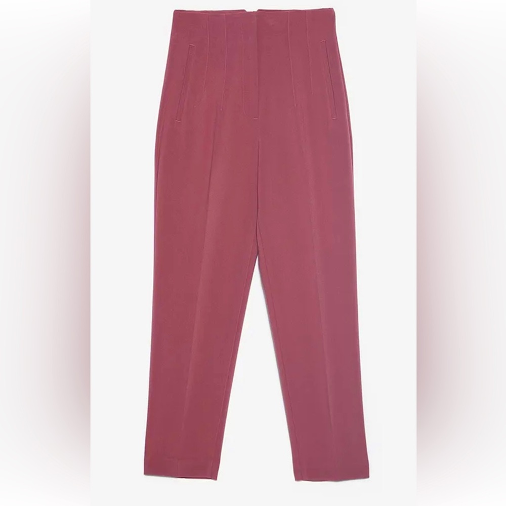 ZARA burgundy